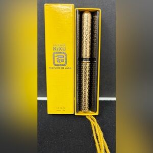 Vintage Fabergé Kiku Perfume Atomizer Pen | Gold Tone | In Box | Collectible
